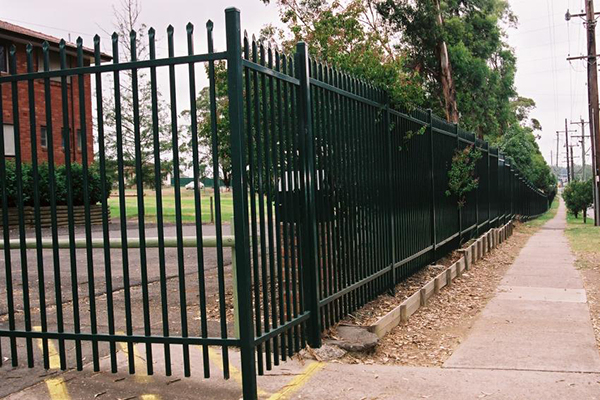 Pressed Spear Top Iron Fence